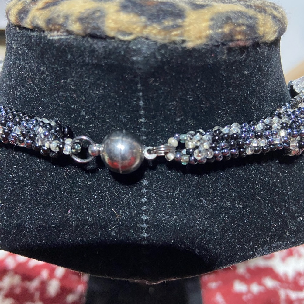 Multiple Beaded Strand Necklace. - image 2